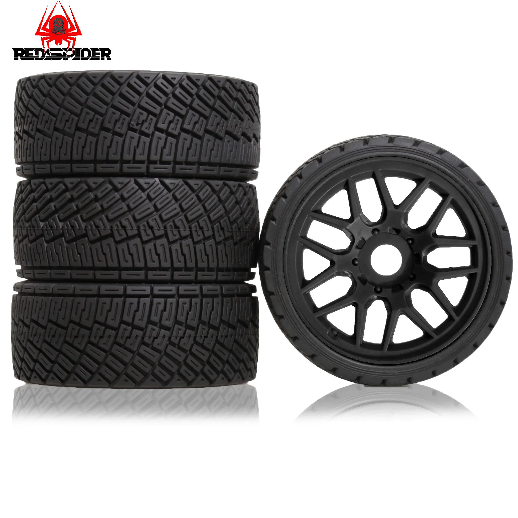 Pneu de voiture de course RC 100MM 1/7 1/8, roue en plastique pour KM FS KYOSHO KKPIT ARRMA ZD Hyper GO MJX, pièce de mise à niveau