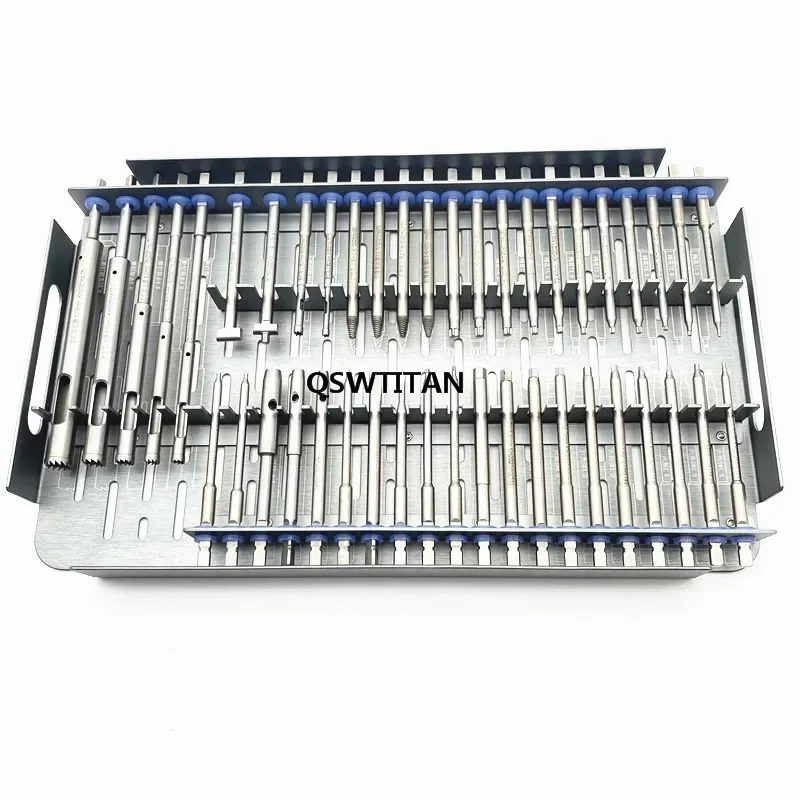 56pcs/set Orthopedics instrument broken screw extractor Screw Broken Removal  Instrument set