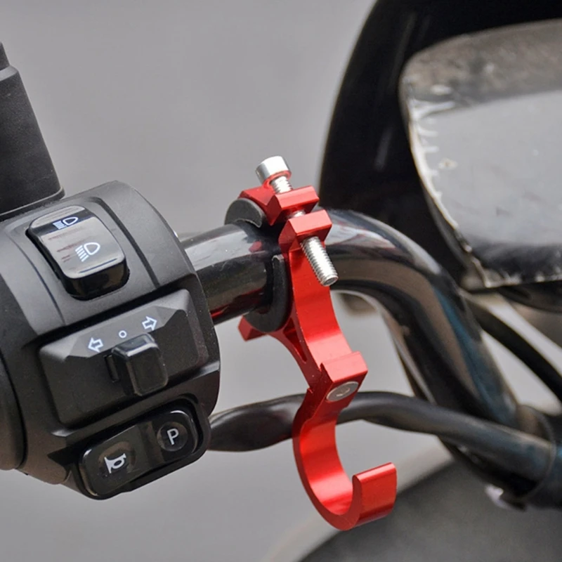 

1pc Aluminium Alloy Handlebar Hanging Bag Hook For Bike/Motorcycle Electric Scooter Claw Hanger Gadget Hook E-bike Accessories