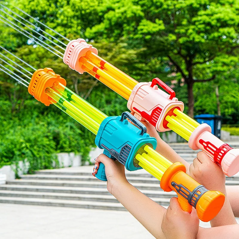 Juguete acuático para niños y adultos, juguetes de piscina de agua extraíbles Manual de gran capacidad para natación de verano, lucha contra el agua en la playa