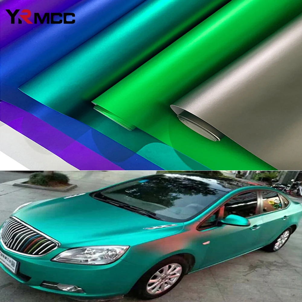 Car Ice Film Vinyl Wrapping 150cm Chrome Matt Films Anti-scratch Cars Vehicle Sticker for Auto Internal External Decal DIY Film