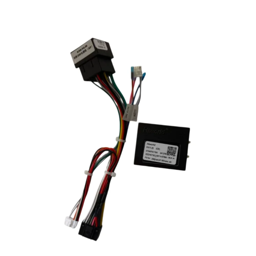 For Peugeot 206 307 Citroen Xsara Cable 16 Pin Plug Wiring Harness Power Canbus Box Decoder Adapter Android Car Radio Connector
