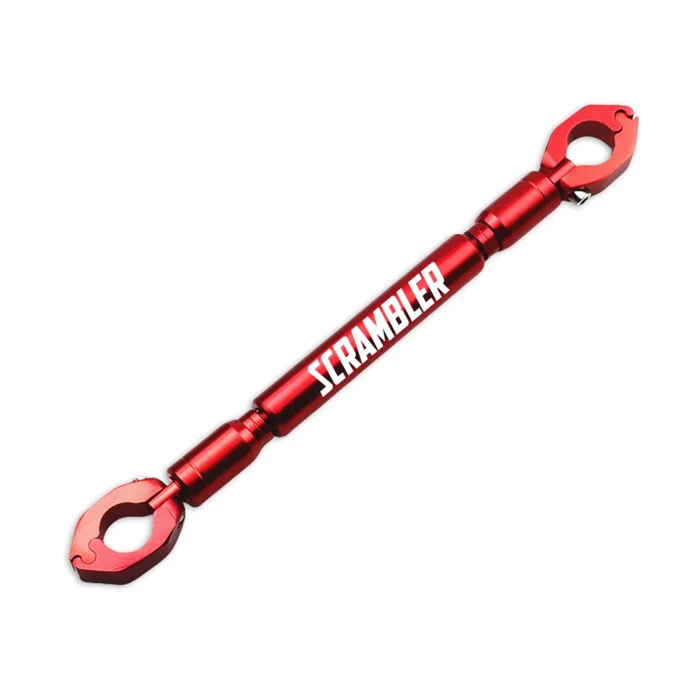 Fit For Ducati Scrambler 800 400 1100 Icon Accessories Motorcycle Balance Bar Handlebar CNC Crossbar Levers Phone Holder Parts