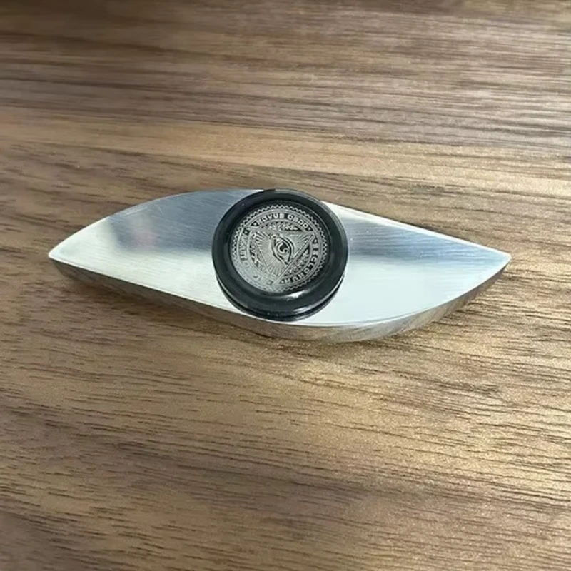 EDC Fidget Spinner Metal Stainless Steel Eye Awakening Stress Relief Hand Fidget Toy for Adults Anxiety Gift