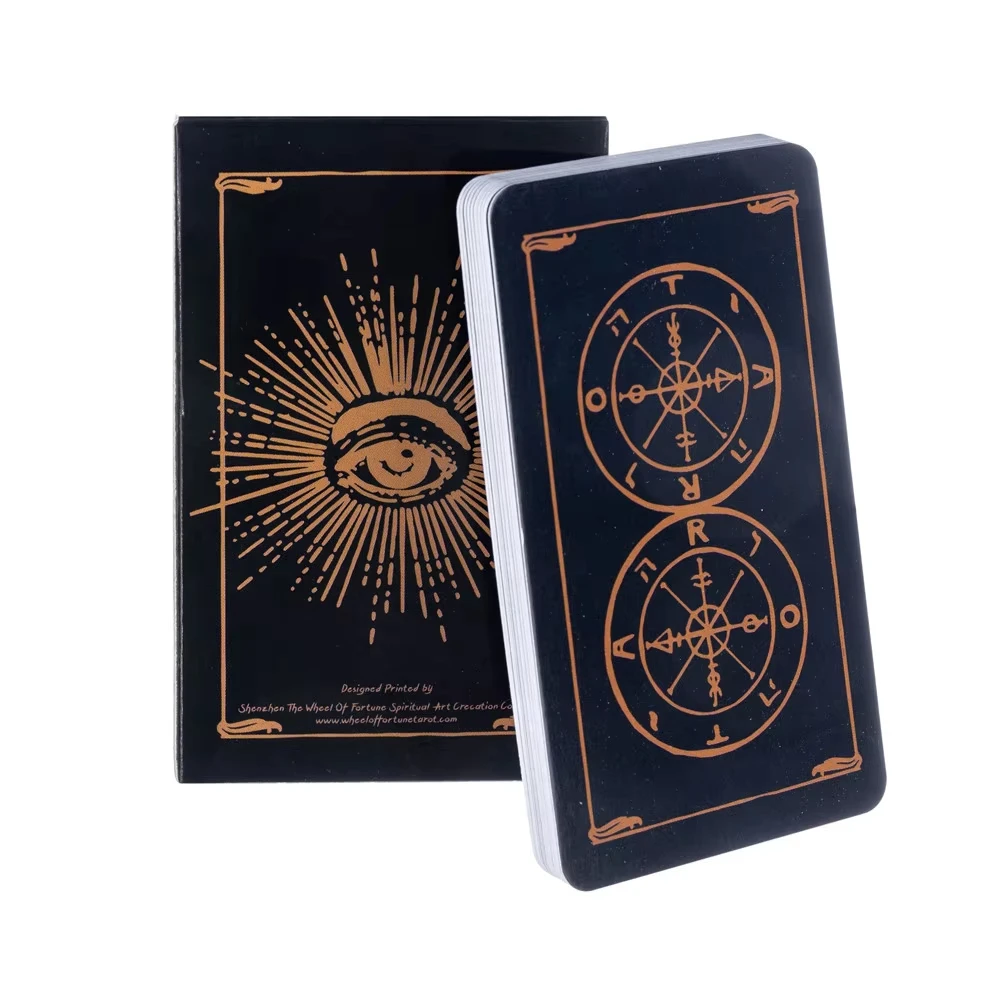 

The Wheel of Fortune Tarot Card Oracle Card Entertainment Party Board Game Tarot Deck English PDF Guidebook for personal use