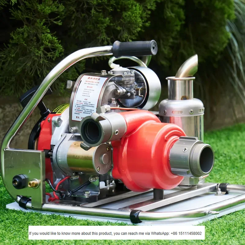 Dongqing DQSB1.9-6.5 Portable Forest Fire Fighting Pump High Pressure Engine Water Pump Hand/Electric Start 40mm