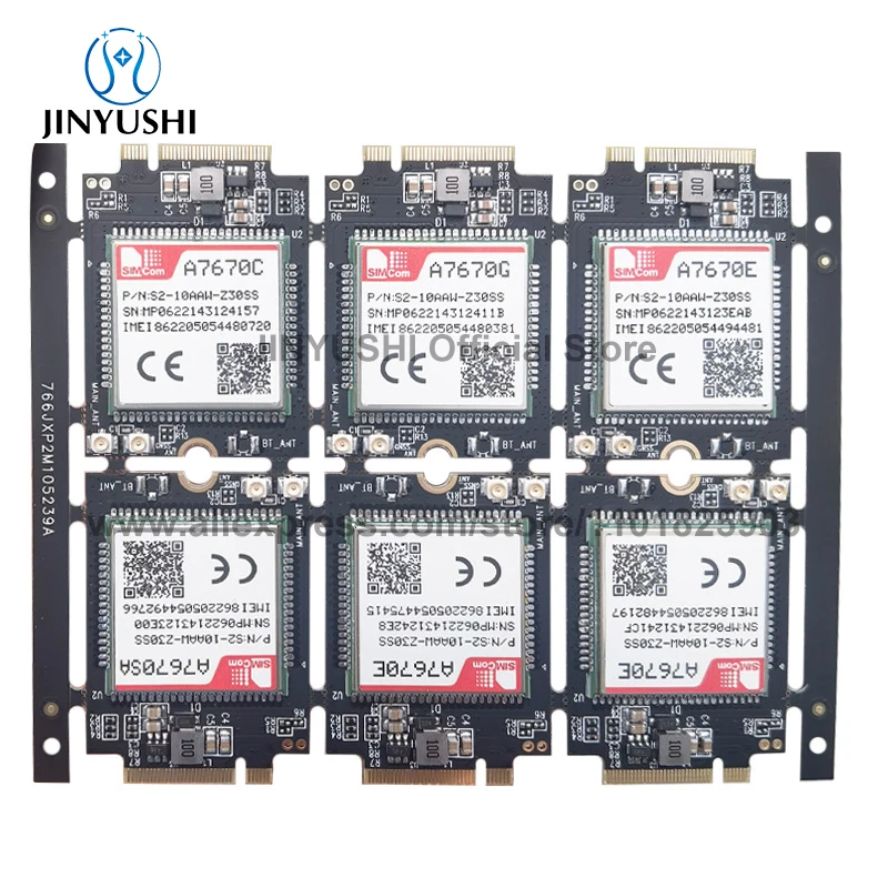 

SIMCOM A7670 Series CAT1 LTE GSM BLE Модуль A7670E A7670G A7670C Модуль M.2 Поддержка Linuex Android Windows USB-драйвер