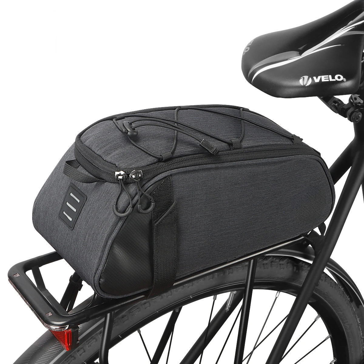 

Factory 7L Capacity Water Resistant Mountain Bicycle Bike Rear Rack Trunk Storage Pannier Bag Cycling Saddle Shelf Bags