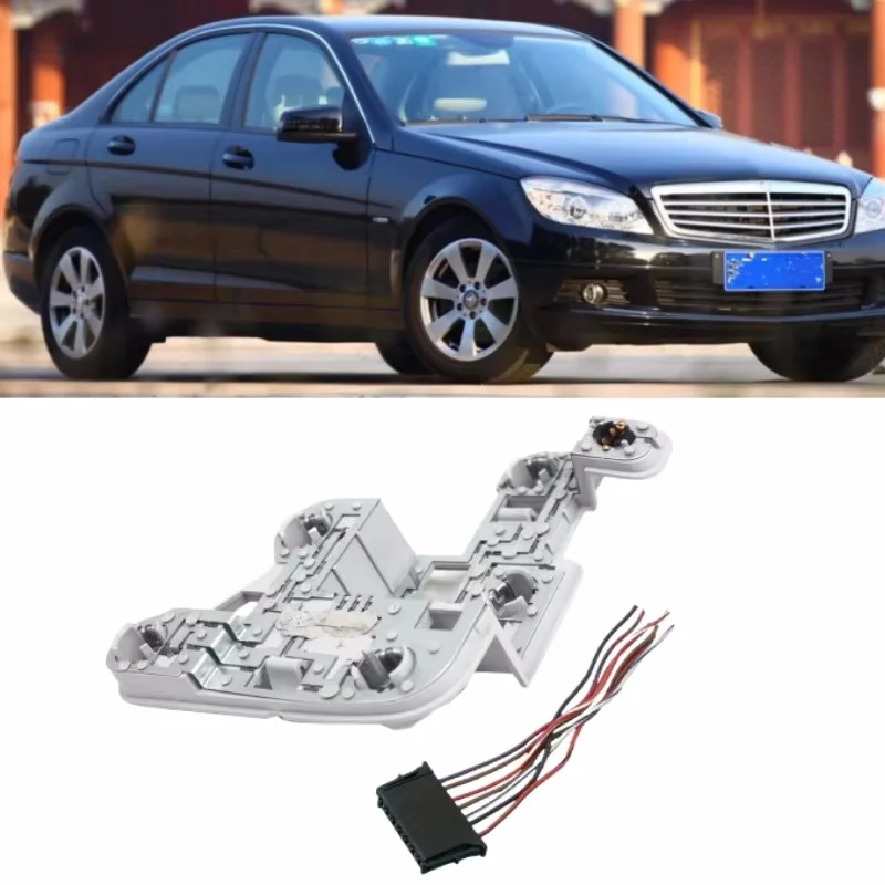 Left/Right Taillight Bulb Holder Tail Light Bulb W/Wiring Plug Harness For Mercedes-Benz W204 C-Class C180/C200/C230/C300/C350