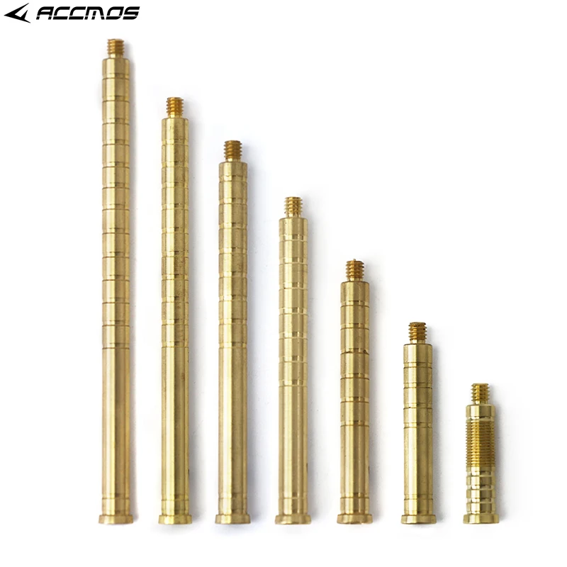 

12pcs Archery Insert Copper Connect 50/100/150/200/250/300/350Gr Fit For Diameter 6.2mm Arrow Shaft Hunting Shooting Accessories