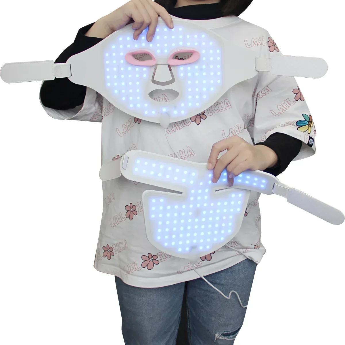 7-colour silicone LED face mask (listing 9785), view 3