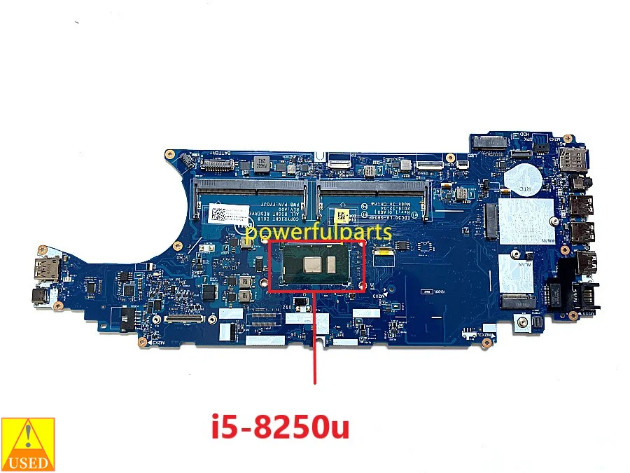 

for Dell Inspiron 15 3582 motherboard I5-8250U CPU in-built 0J2F74 CN-0J2F74 EDC50 LA-G904P used working good