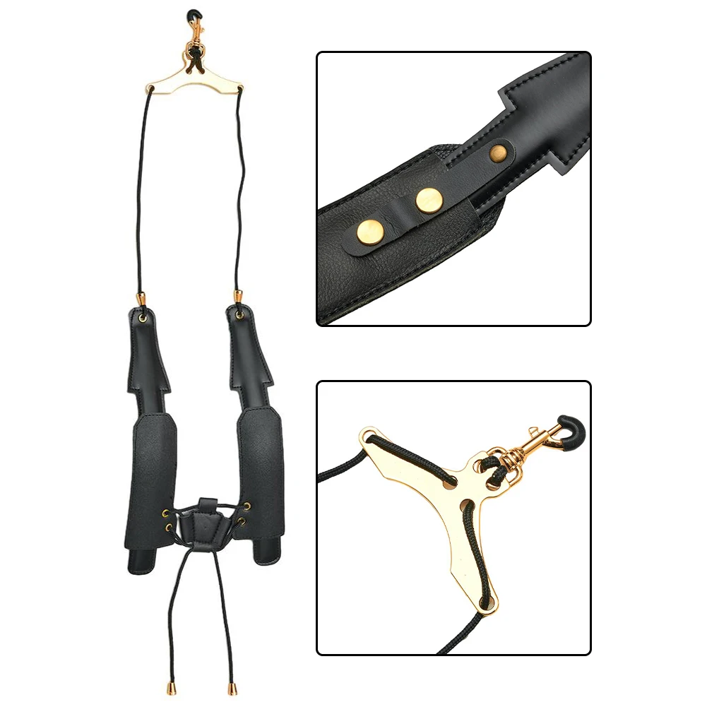 Shoulder Straps Saxophone Strap Adjustable Length Avoid Neck Problems For Sax Players Lovers Security And Stability Brand New