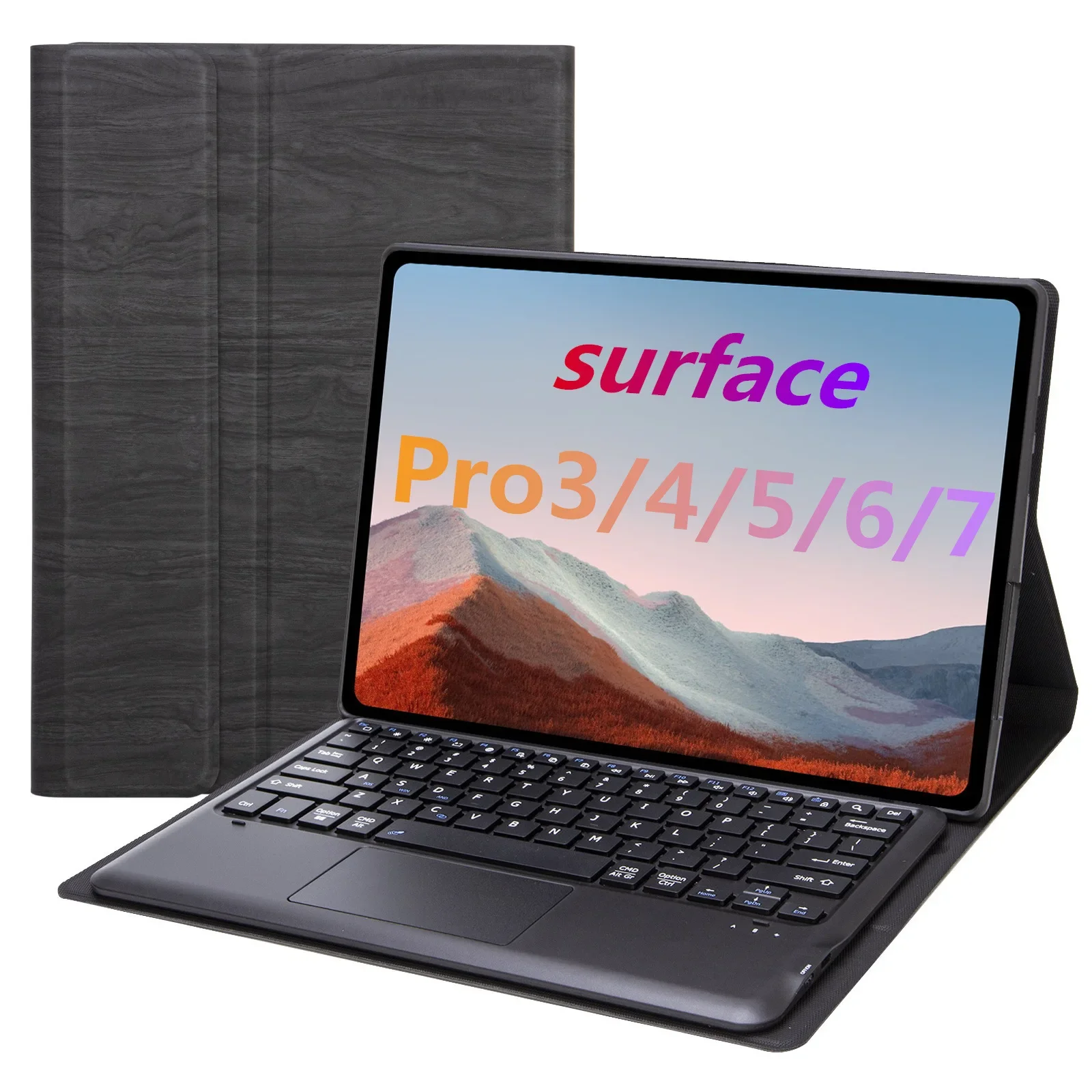 For Microsoft Surface Pro 3 4 5 6 7 8 9 X Bluetooth Keyboard Backlit Trackpad Wireless Keyboard Teclado Microsoft Surface Cover