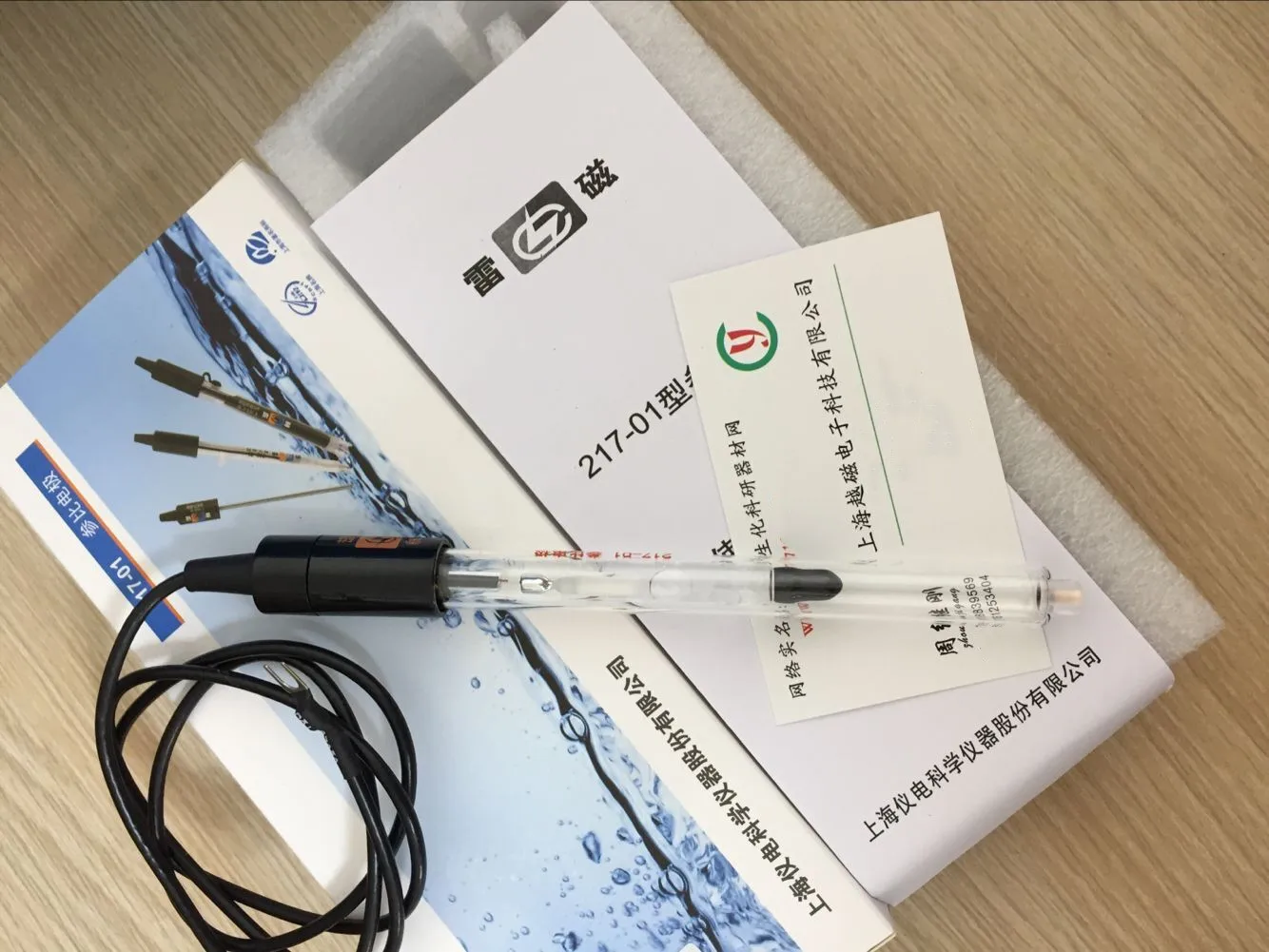 

Shanghai Leici 232 laboratory reference electrode calomel electrode 217-01 sensor 6802-01