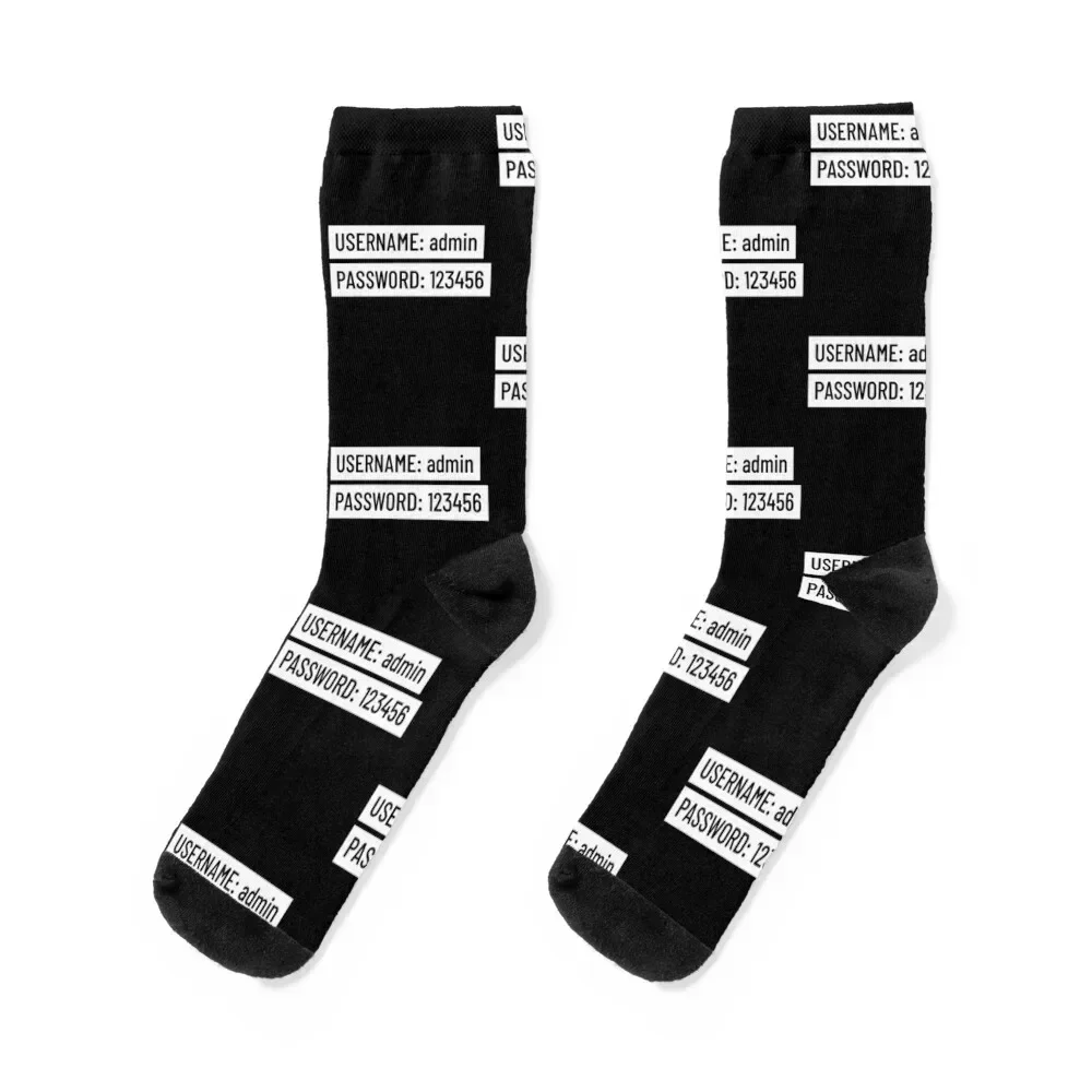 

Login Info Cybersecurity Socks aesthetic Climbing designer brand Mens Socks Women's