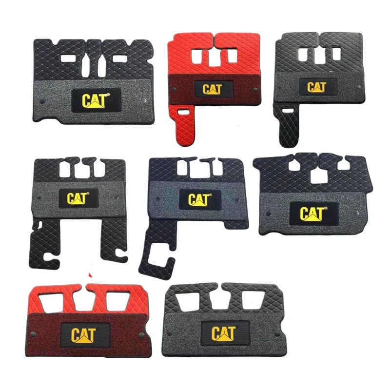 

For Caterpillar cat foot mat E307 312 200 320b C 336d D2gc floor rubber foot pedal floor excavator accessories