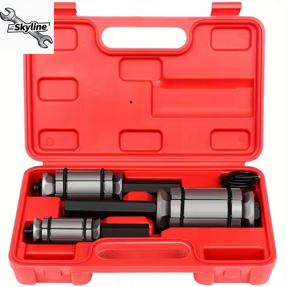 3Pcs Tail Pipe Expander Spreader Tool Set 1/18 '' to 3-1/2 '' Tail Pipe Tailpipe Expander Exhaust Muffler Spreader Tool Kit