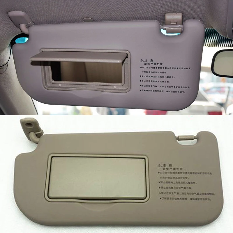 

Car accessories With a makeup mirror sun visor for KIA Sportage 2005 -2010belt makeup mirror sun-shading 8520103010 8520203000