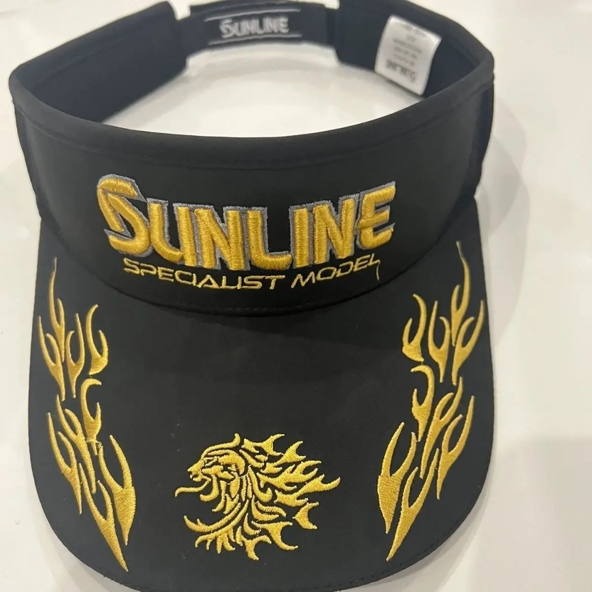 

Новая летняя кепка-козырек SUNLINE с вышивкой в виде головы льва, для рыбалки, с защитой от солнца, для мужчин и женщин
