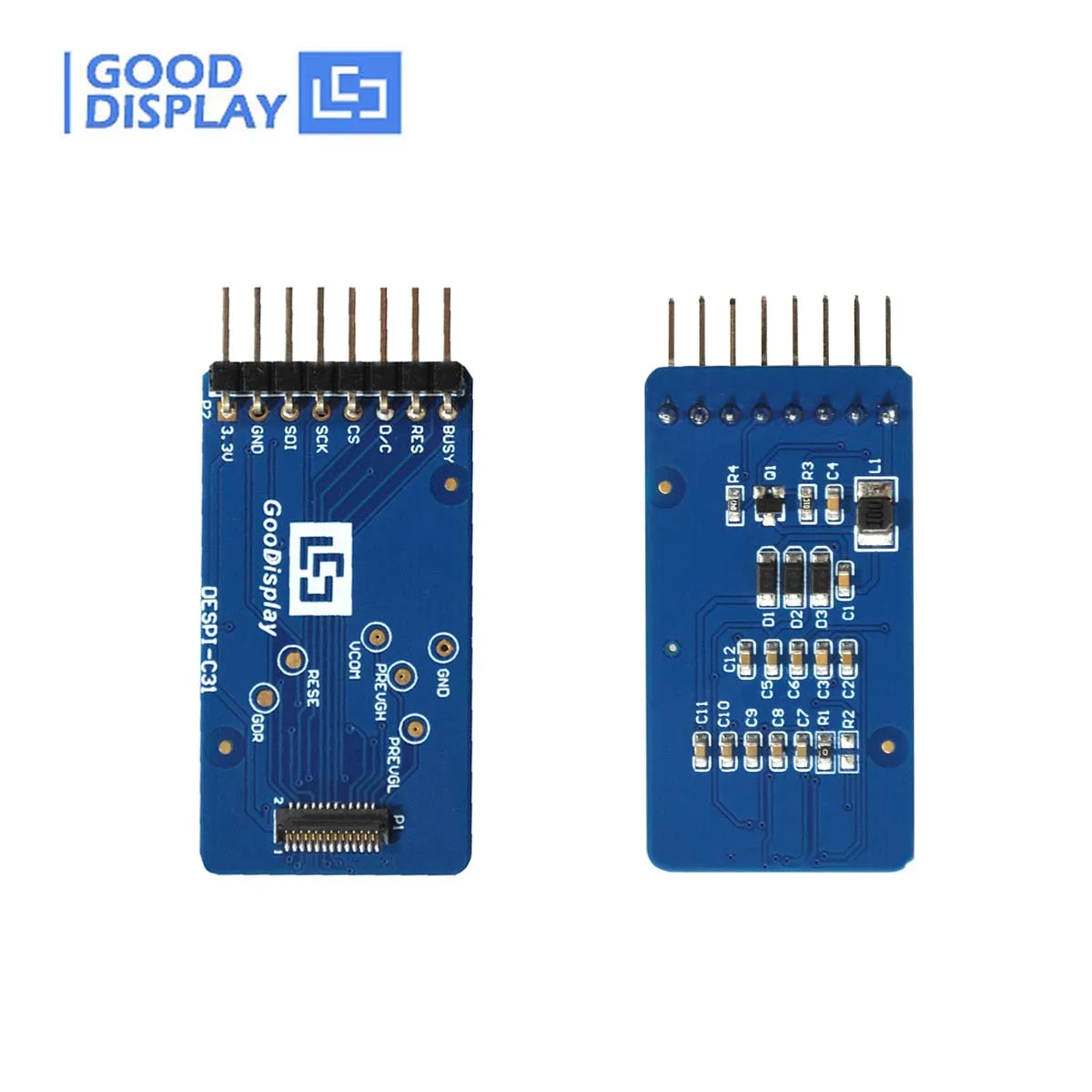 Imagem -05 - Painel Epd E-paper-display Tela de Tinta Parcial e Refresh Spi Gdeq031t10 com Placa Adaptadora Despi-c31 3.1