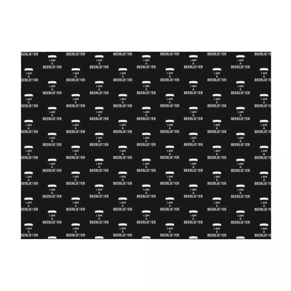 

I Am A Beerliever - Draught Beer Throw Blanket for babies Hairys Large Bed Blankets