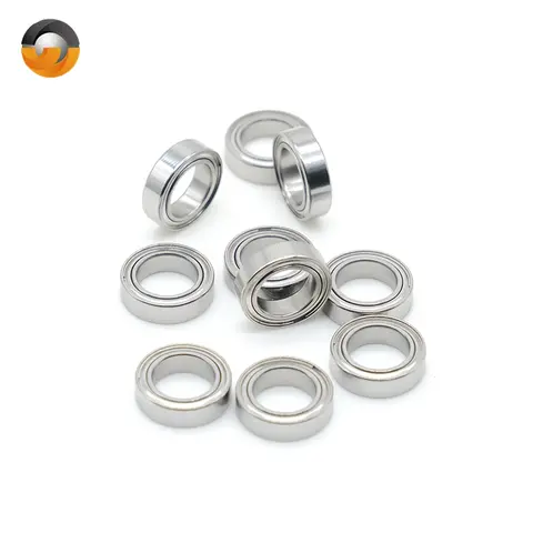 10Pcs MR117ZZ 7x11x3mm ABEC-7 깊은 홈 볼 베어링 소형 베어링 고품질 MR117Z MR117