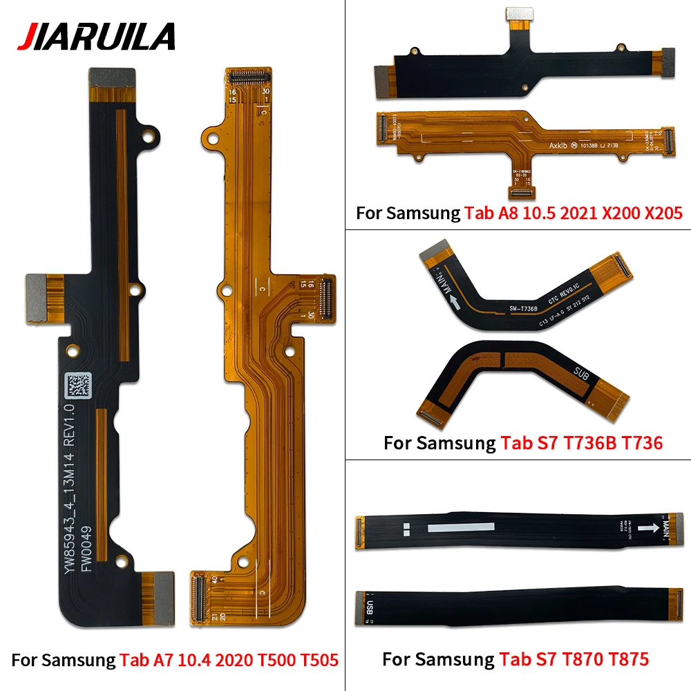 Main FPC LCD Display Connect Mainboard Flex Cable Ribbon For Samsung Tab A7 10.4 2020 T500 T505 A8 10.5 2021 X200 X205 S7 T736 image 4