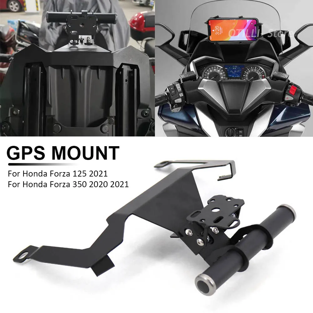 Forza 350 125 GPS Navigation Mobile Phone Bracket For Honda Forza350 Forza125 2020 2021 Mount Adapter Stand Holder