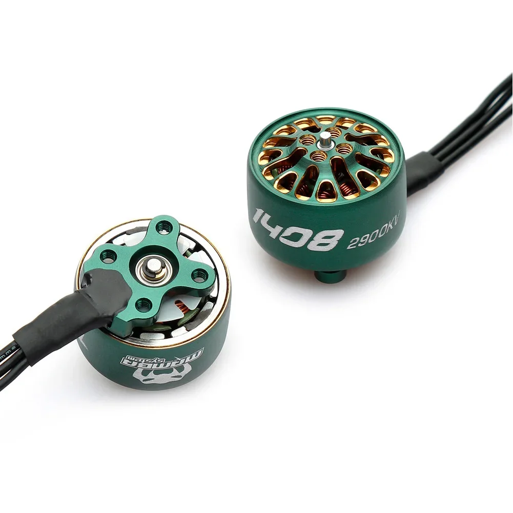 DIATONE MAMBA TOKA 1408 2900KV/2100KV Motore Brushless Motore Da Corsa Verde per RC Qaudcopter Vestito per eliche da 3-4 pollici