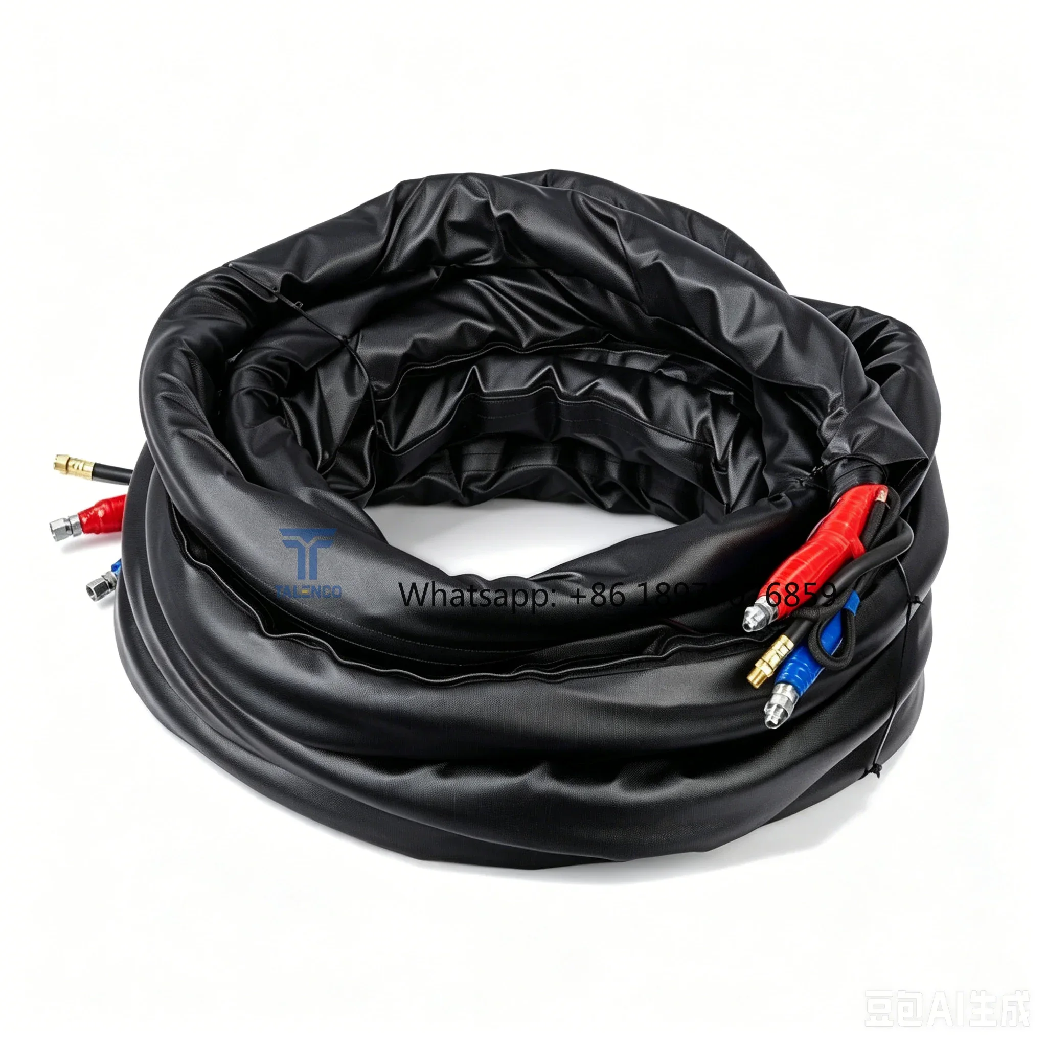 Heated Hose  50 ft X 3/8 in for Polyurethane Polyurea  Spray Machine