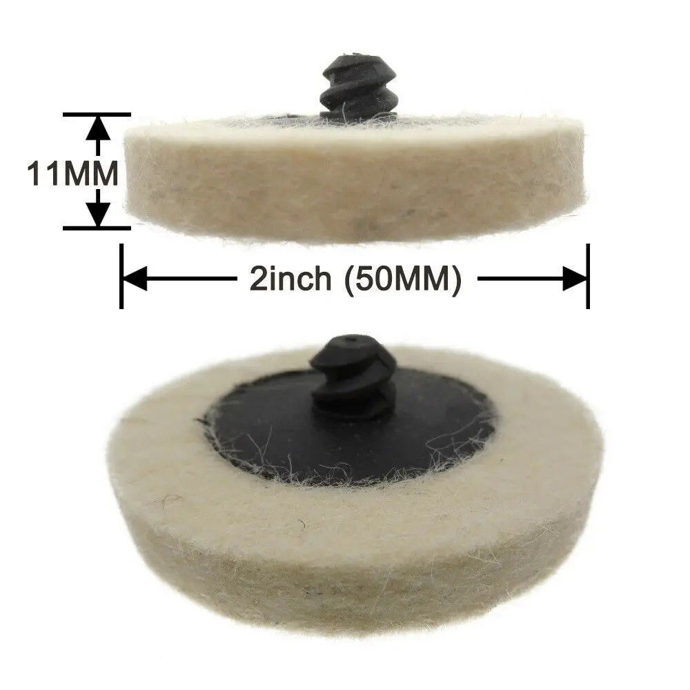 2 Inch 50mm Type R Roll Lock Discs Pads Sanding Quick Change Polishing Sander Pads For Grinder