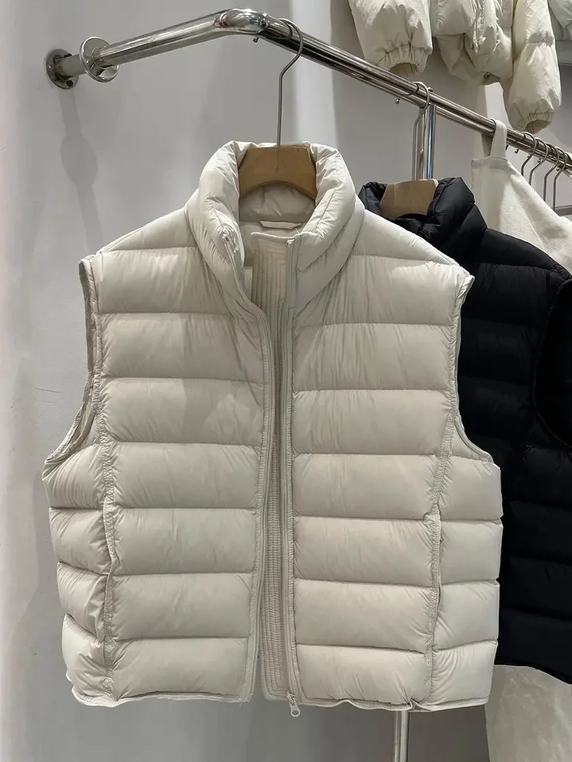 

Корейская женская короткая пуховая куртка Svel Thi: Теплая зимняя модная верхняя одежда премиум-класса, новинка 2026 года