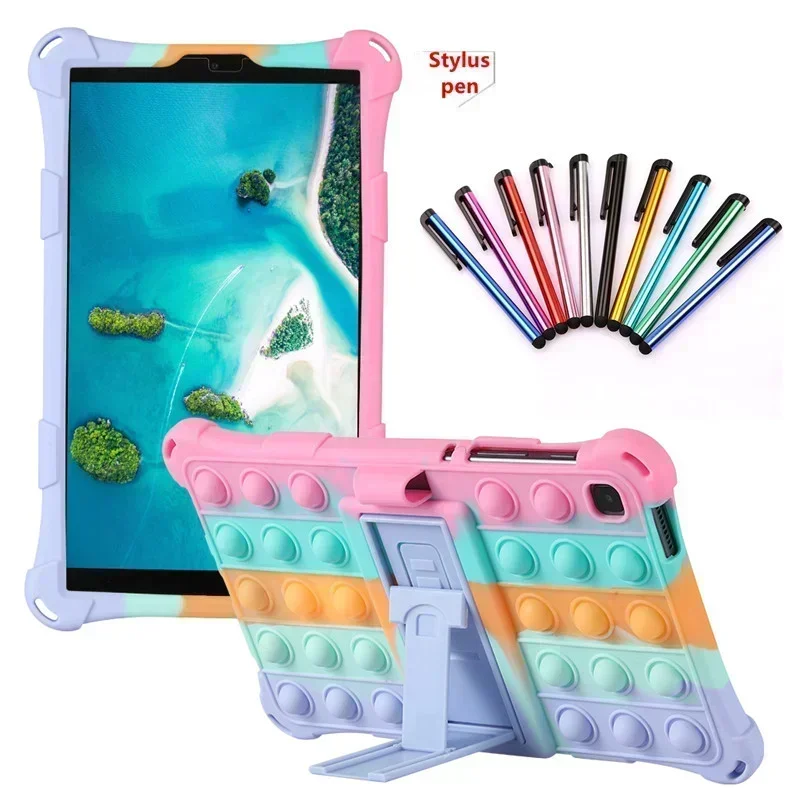 Couverture Pour Samsung Galaxy Tab A7 Lite 8.7 SM-T220 SM-T225 Tablette Cas Funda Pour Tab A7 10.4 T500 A8 10.5 2021 X200 X205 Enfants Cas