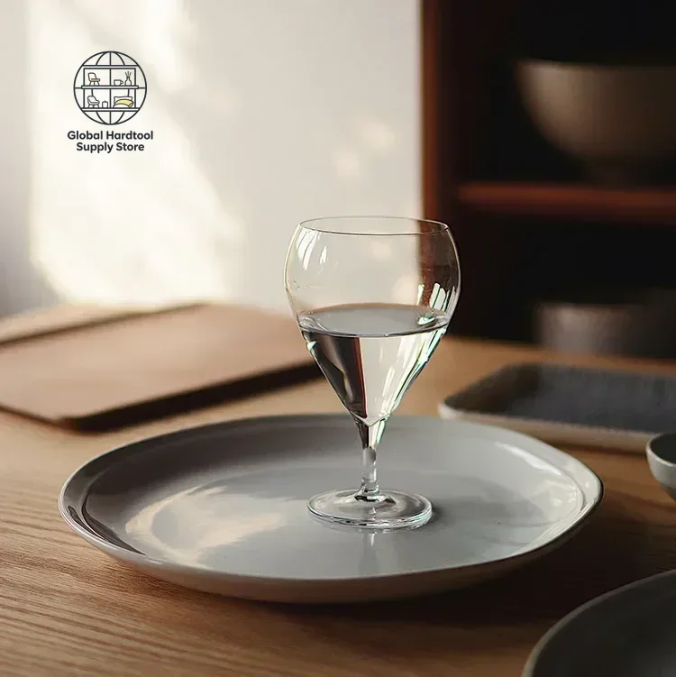 2pc Water Drop Shape Cocktail Glass Wine Champagne Glass Whisky Cup Coffee Juice Cups for Bar Party Decorated Creative Drinking