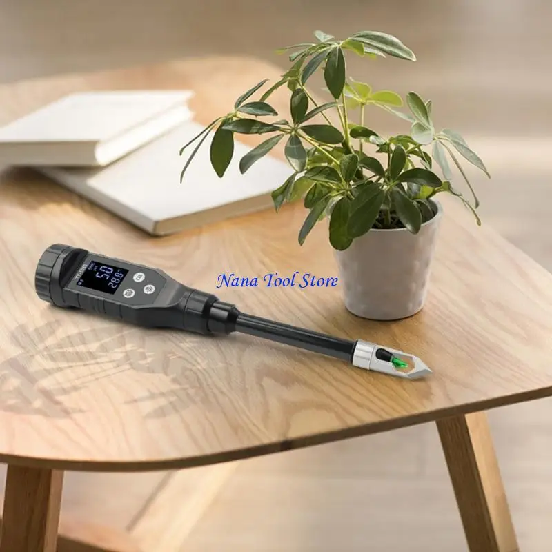 31GJ Digital Soil Acidity Tester With Temperature Feature For Gardening Farming And Hydroponics Accurate Level 0.00 To 14.0