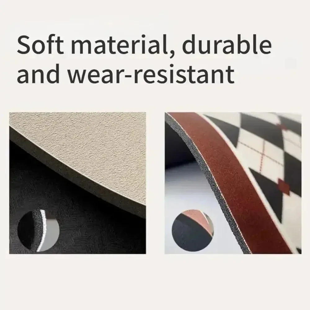 70/80/90 cm gioco multipiano mahjong tappetino da tavolo design creativo Mahjong gioco tappetino da tavolo in gomma accessori per l'intrattenimento