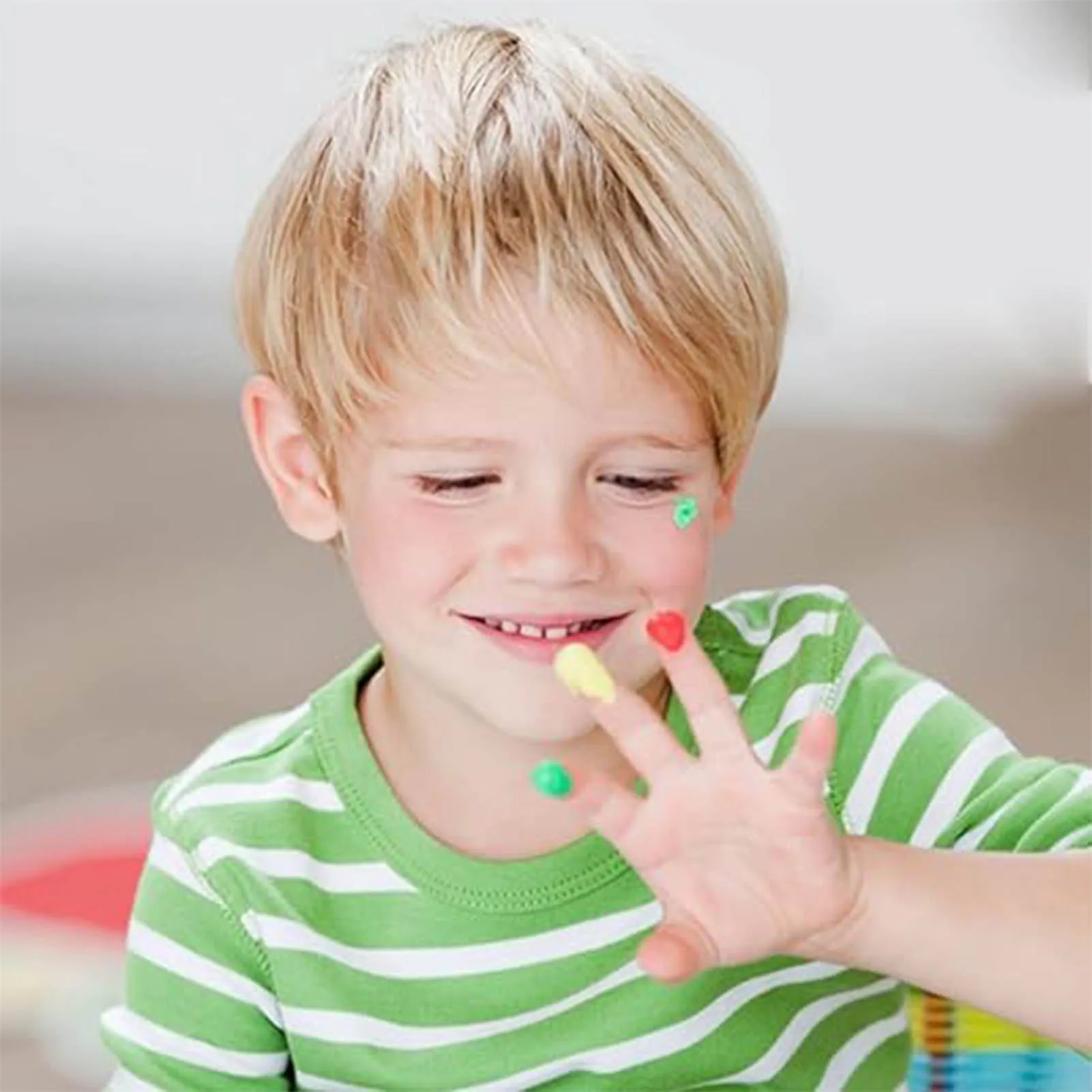 Kinder Finger abdruck Malerei Druck Schlamm Spielzeug wasch bar DIY handgemachte Farbe füllen Malerei Spielzeug für Kinder Kunst liefert Weihnachten