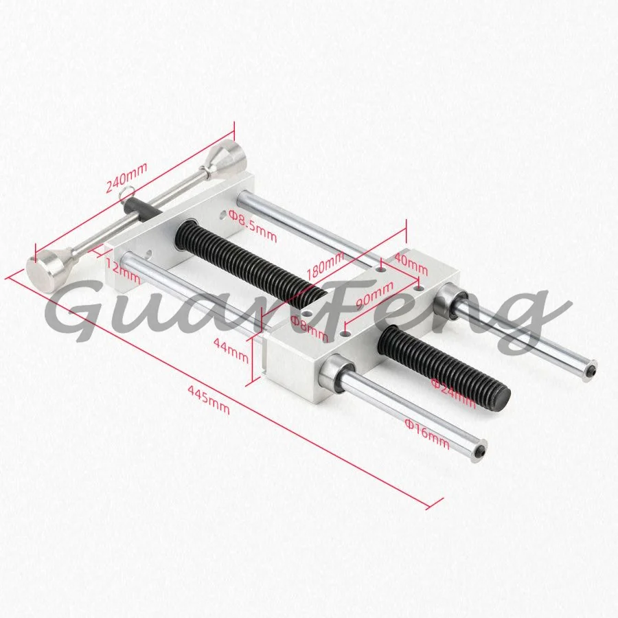Woodworking Desktop Inertial Vise, Precision Heavy Duty Workbench Table Clamp for CNC