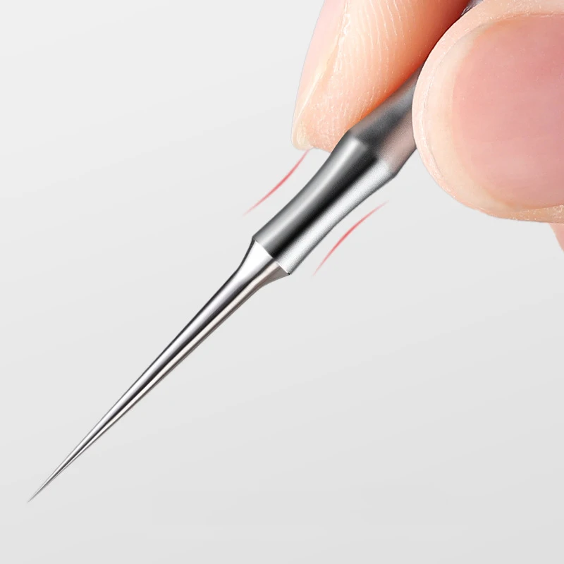 جديد الألمانية فائقة غرامة خلية البثور البثرة الرؤوس البيضاء كليب صالون تجميل خاص إزالة حب الشباب جزيئات الدهون إبرة أداة