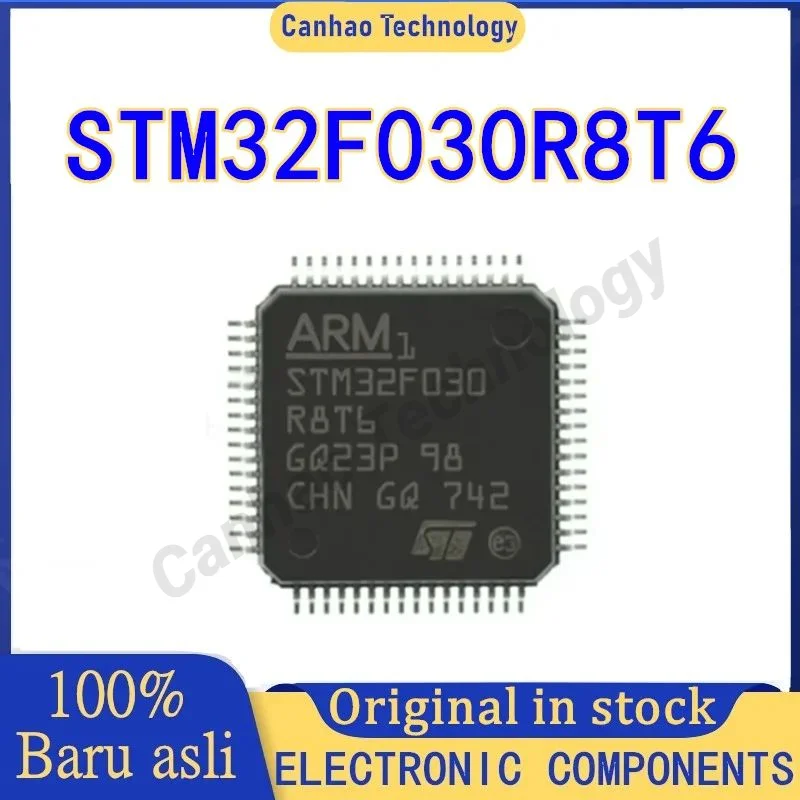 5PCS STM32F030R8T6 STM32F030R8T STM32F030R8 STM32F030R STM32F030 STM32F STM32 STM IC MCU Chip LQFP64 In Stock 100% New Original