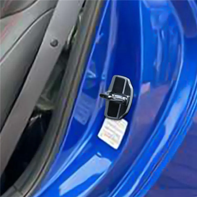 A48P-8 Set TRD Door Stabilizer Door Lock Protector Latches Cover For Subaru All Series BRZ XV Forester Legacy Outback WRX