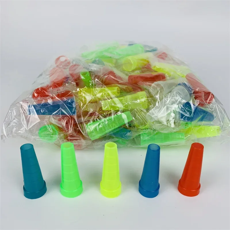 100/200pcs Colorful Mouth Tips Disposable Mouthpieces Accessories for Hookah Water Pipe Hose Pipe Smoking Accessories