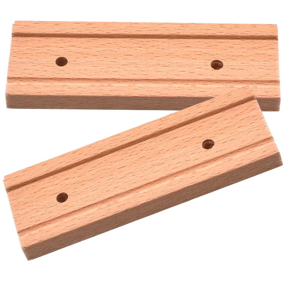 2 قطعة أداة جسر كاليمبا من الخشب الصلب جزء البيانو الإبهام DIY بديل احترافي #2