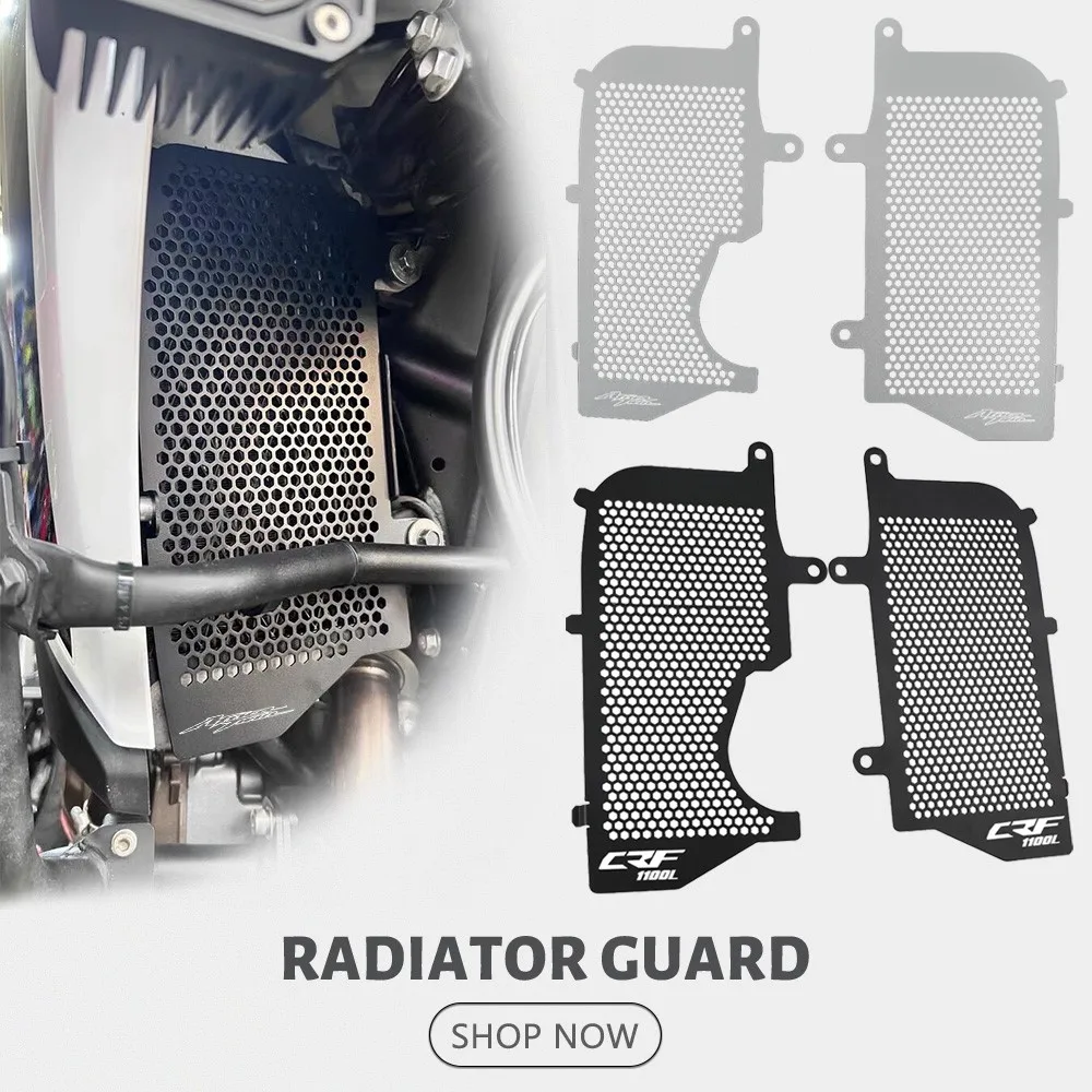 2025 2024-2020 دراجة نارية شبكة المبرد غطاء حماية لهوندا CRF1100L أفريقيا التوأم ADV CRF 1100 L أفريقيا التوأم مغامرة الرياضة