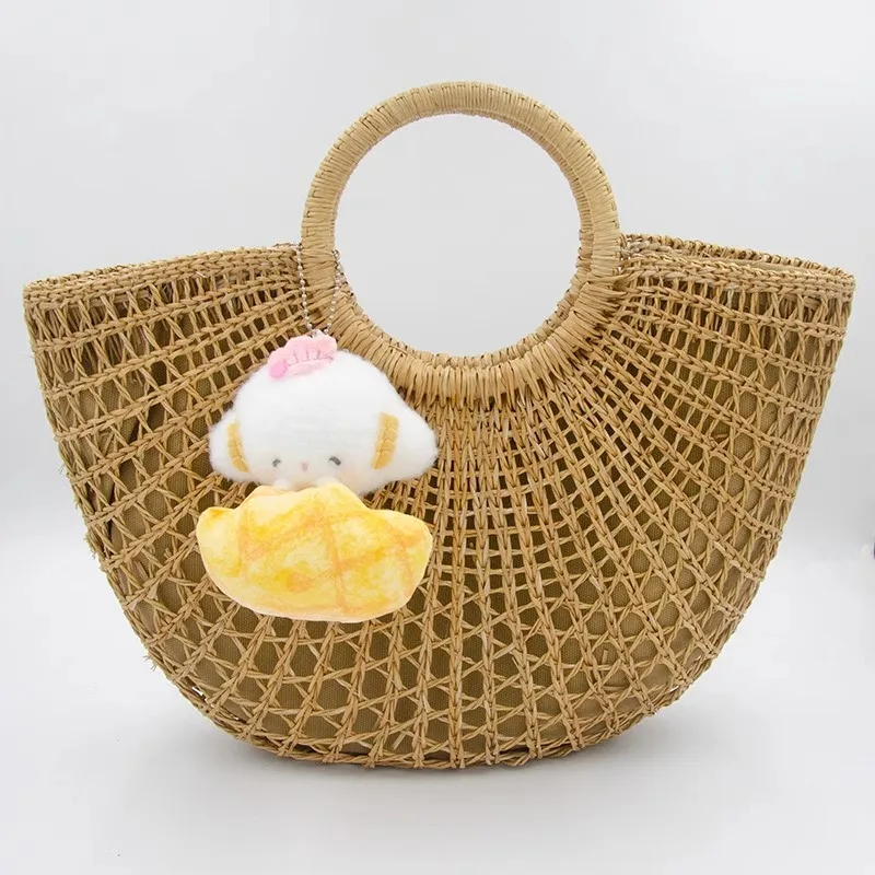 Oryginalny Sanrio Kawaii Cogimyun Kogimyun Kitty pluszowy brelok do kluczy dla dzieci nadziewane pluszowe małe breloki z wisiorkiem prezent urodzinowy dla dzieci