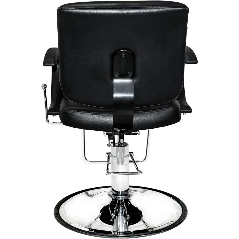 Professional All Purpose Chair , Sealed Hydraulic Pump, Rotates 360 Degrees, Premium Vinyl Seat, High Density Foam Cushions