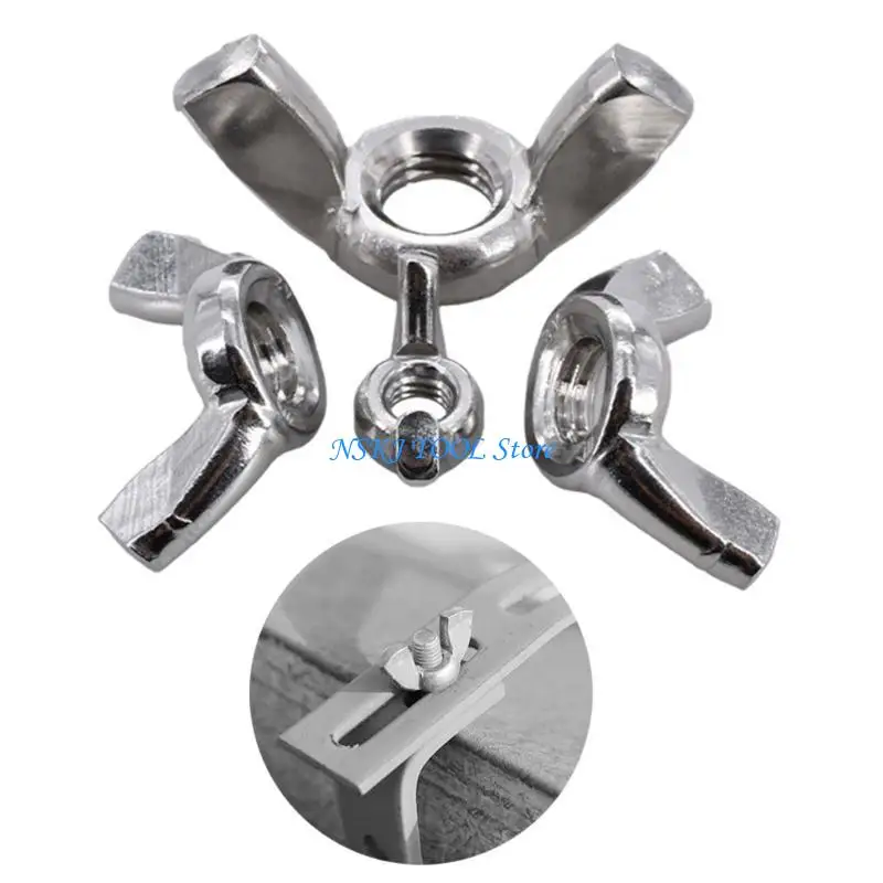 L8RC 20 Pcs Wing Stainless Steel Fasteners Screws Hardware Hurrican Screws