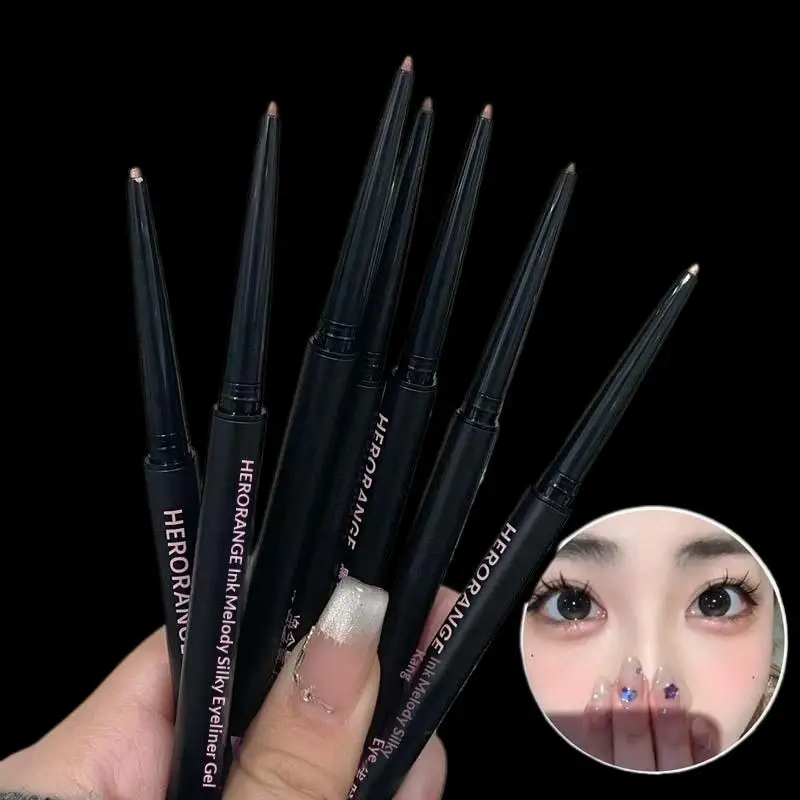 เฮโรเรนจ์ อัลตร้า-ไฟน์ แมท อายไลเนอร์ เจล เพนซิล - อายไลเนอร์แบบเจลกันน้ำ ติดทนนาน ใช้งานง่าย สำหรับแต่งตา เครื่องสำอาง