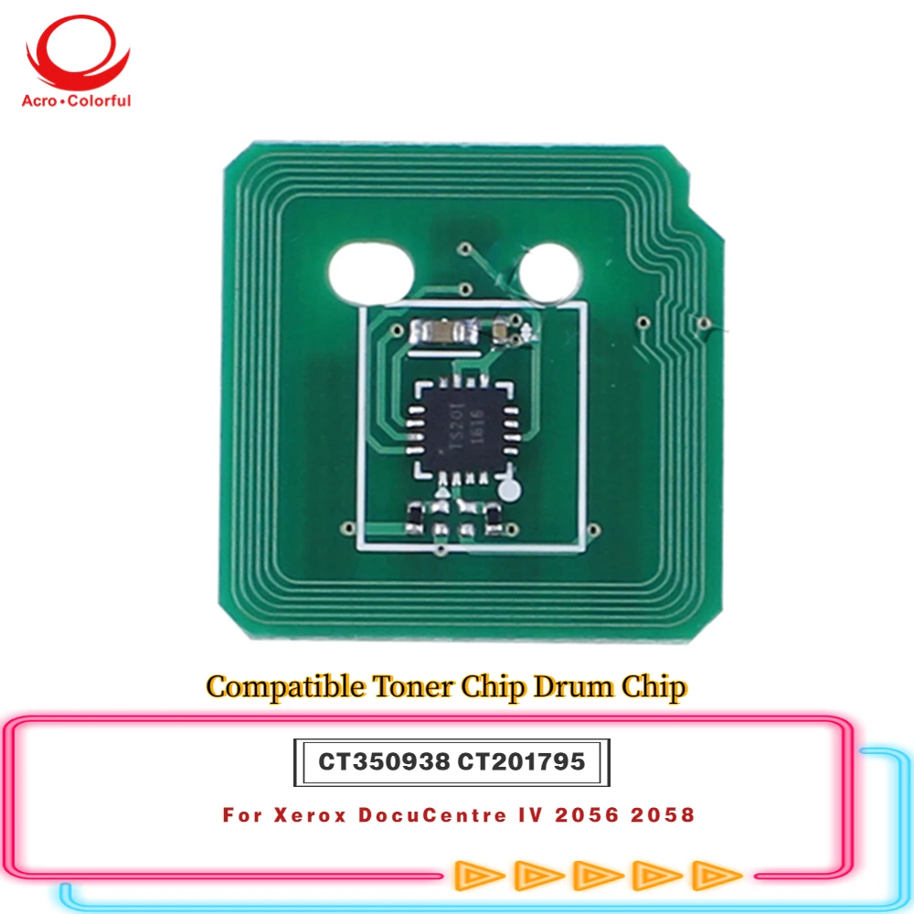 52K CT350938 Compatible Drum Chip Apply to Xerox DocuCentre IV 2056 2058 Laser Printer Copier Cartridge